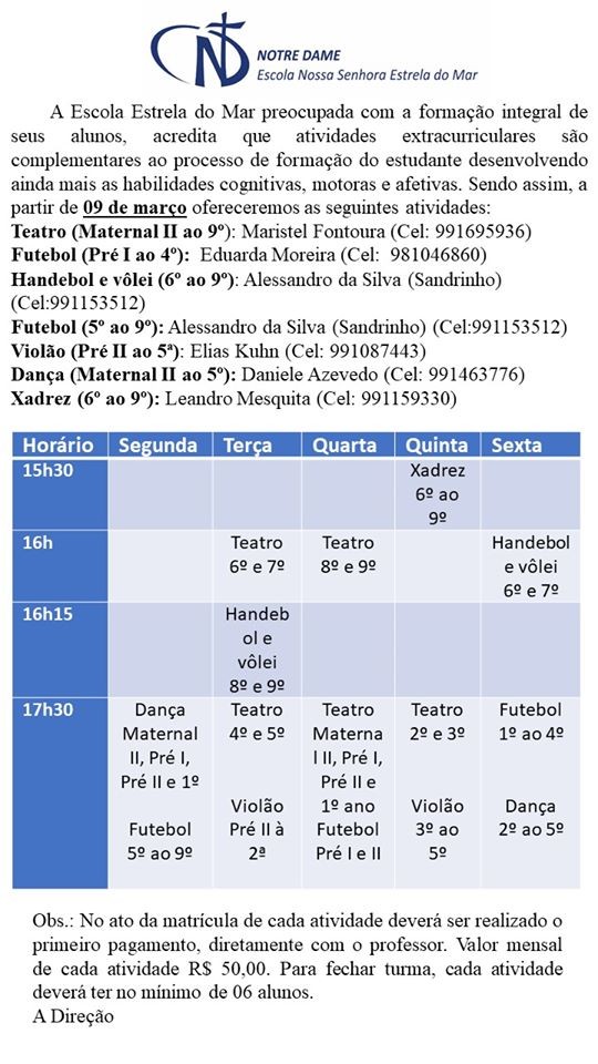 Atividades_extracurriculares