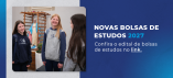 Aberto edital para Novas Bolsas de Estudo 2027